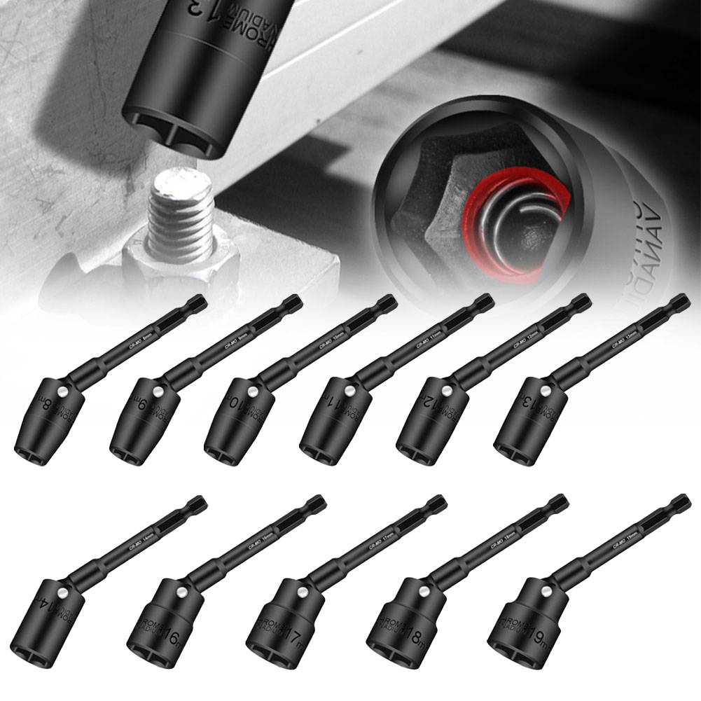 Power Tools Online - 1Pc 100mm Esagono Incassato H8-H19 Testa