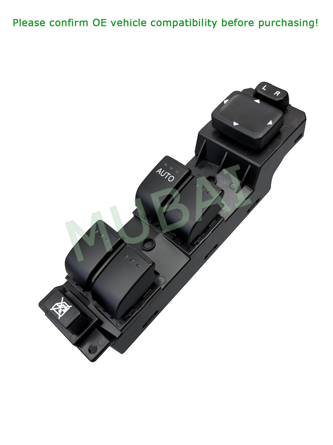 Power Quality Tools - Interruttore Alzacristallo Elettrico Principale CC43-66-350A per