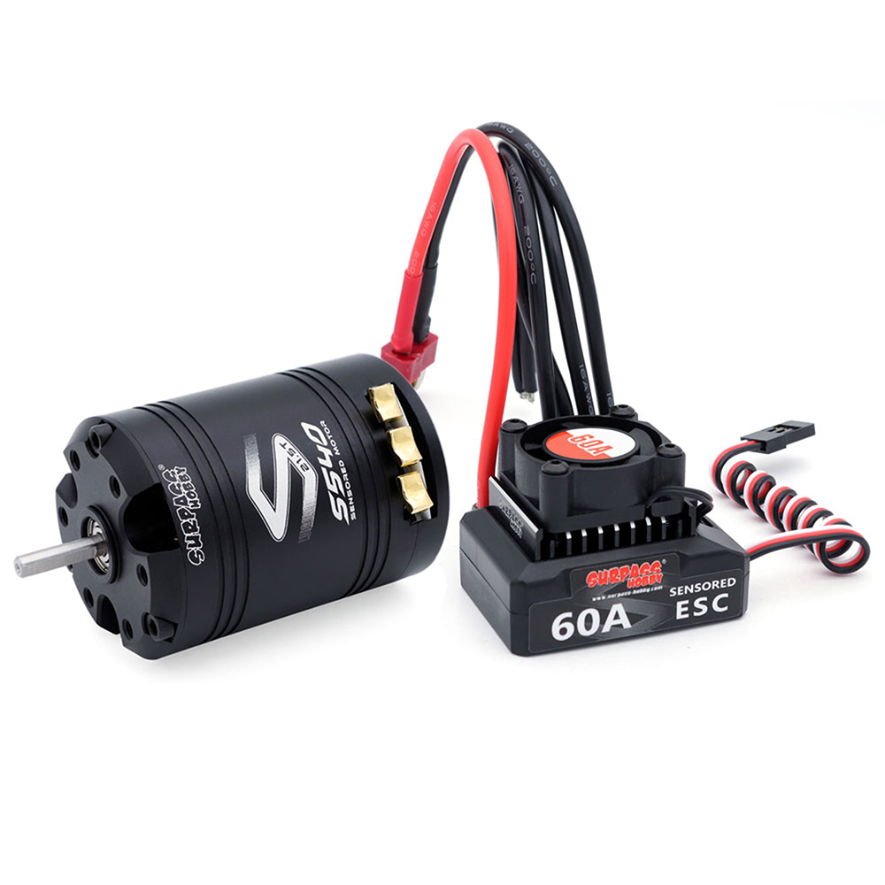 Combo Power Tools - Combo Motore ESC Rocket-RC Sensored S540