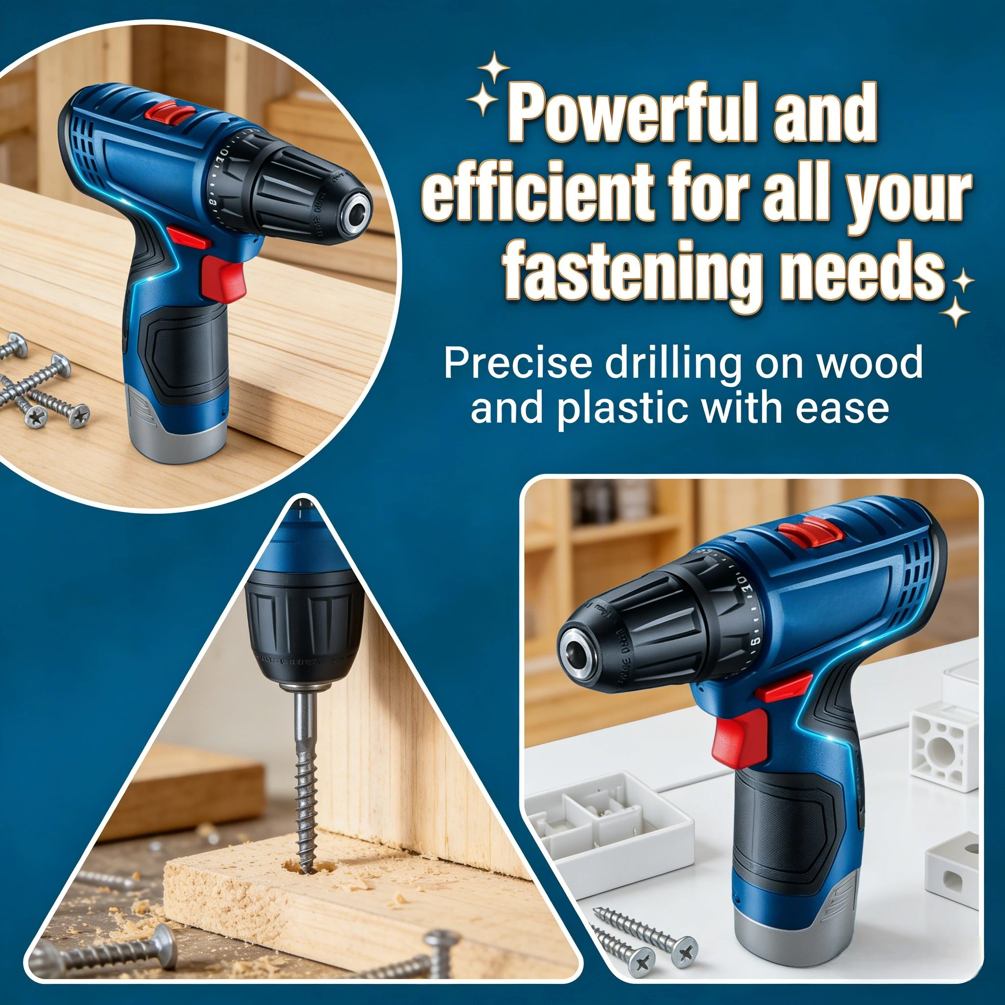 Power Tools Set - Trapano Elettrico Bosch GSR 120-LI 12V