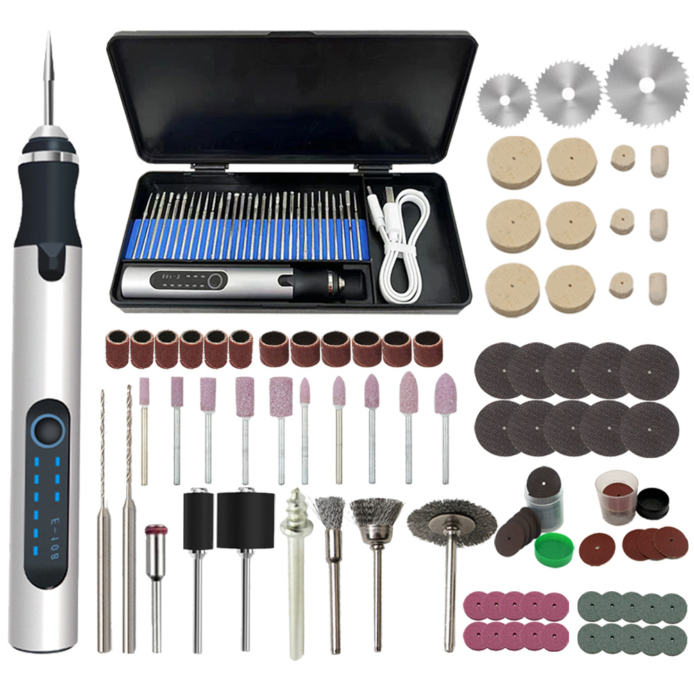 Combo Power Tools - 4.2V 5000-10000-18000r Elettrico Mini Smerigliatrice Penna