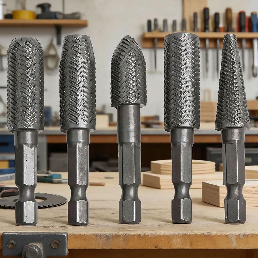 Power Tools Plumbing - Set di 5 frese rotanti elettriche