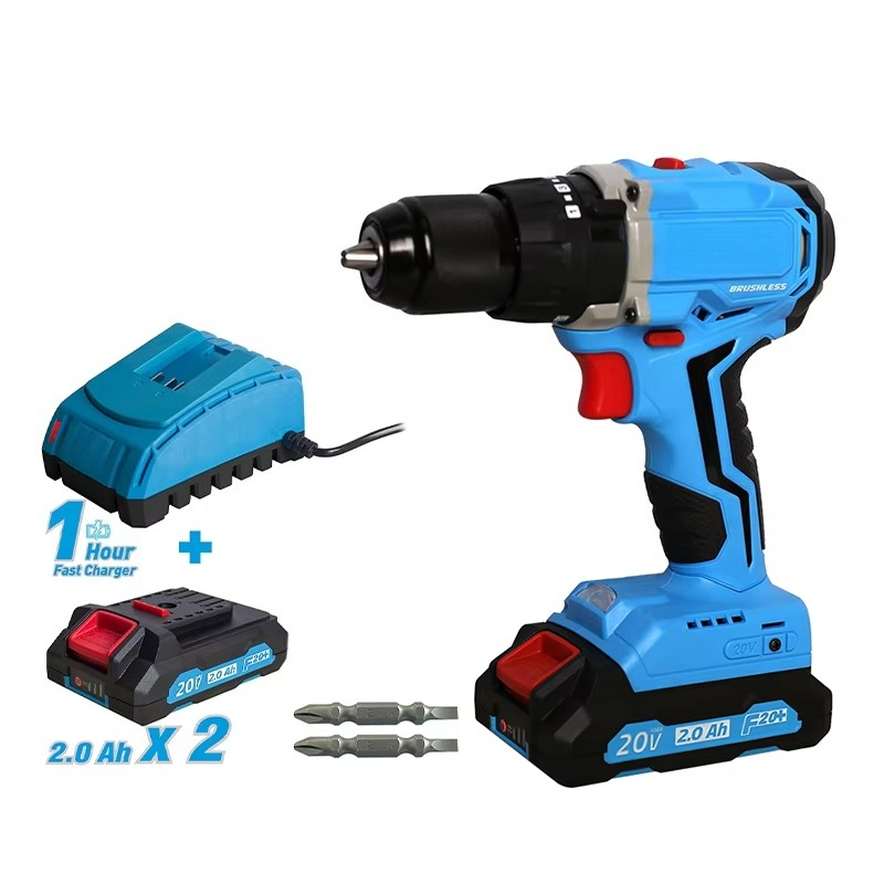 Power Tools Cordless - Set di Utensili Elettrici a Batteria