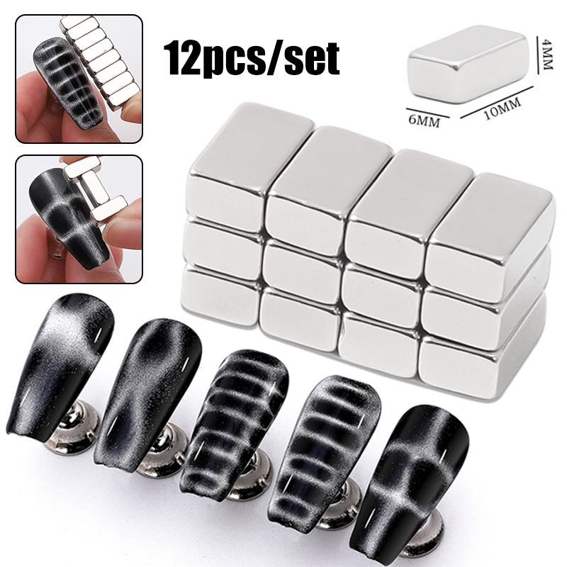 Combo Power Tools - Potente Magnete per Unghie Effetto Coccodrillo,