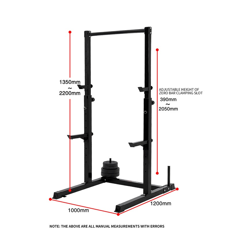 Rack per Squat Regolabile di A - Power Tools Training recensione e prezzo