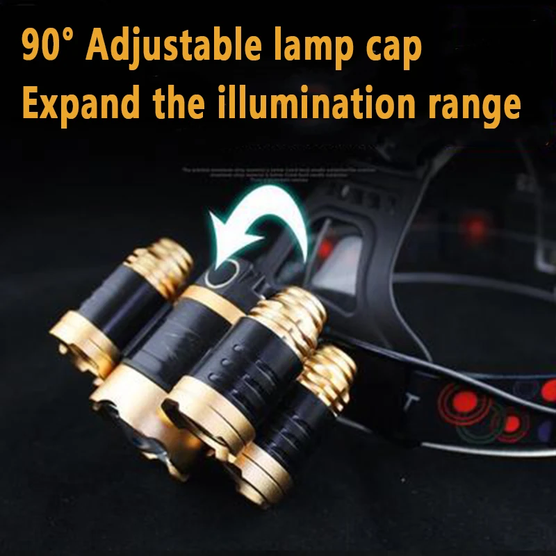5LED T6 Lampada frontale Zoom  - Power Tools Zoom recensione e prezzo