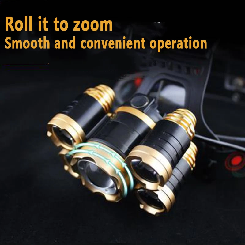 5LED T6 Lampada frontale Zoom  - Power Tools Zoom recensione e prezzo
