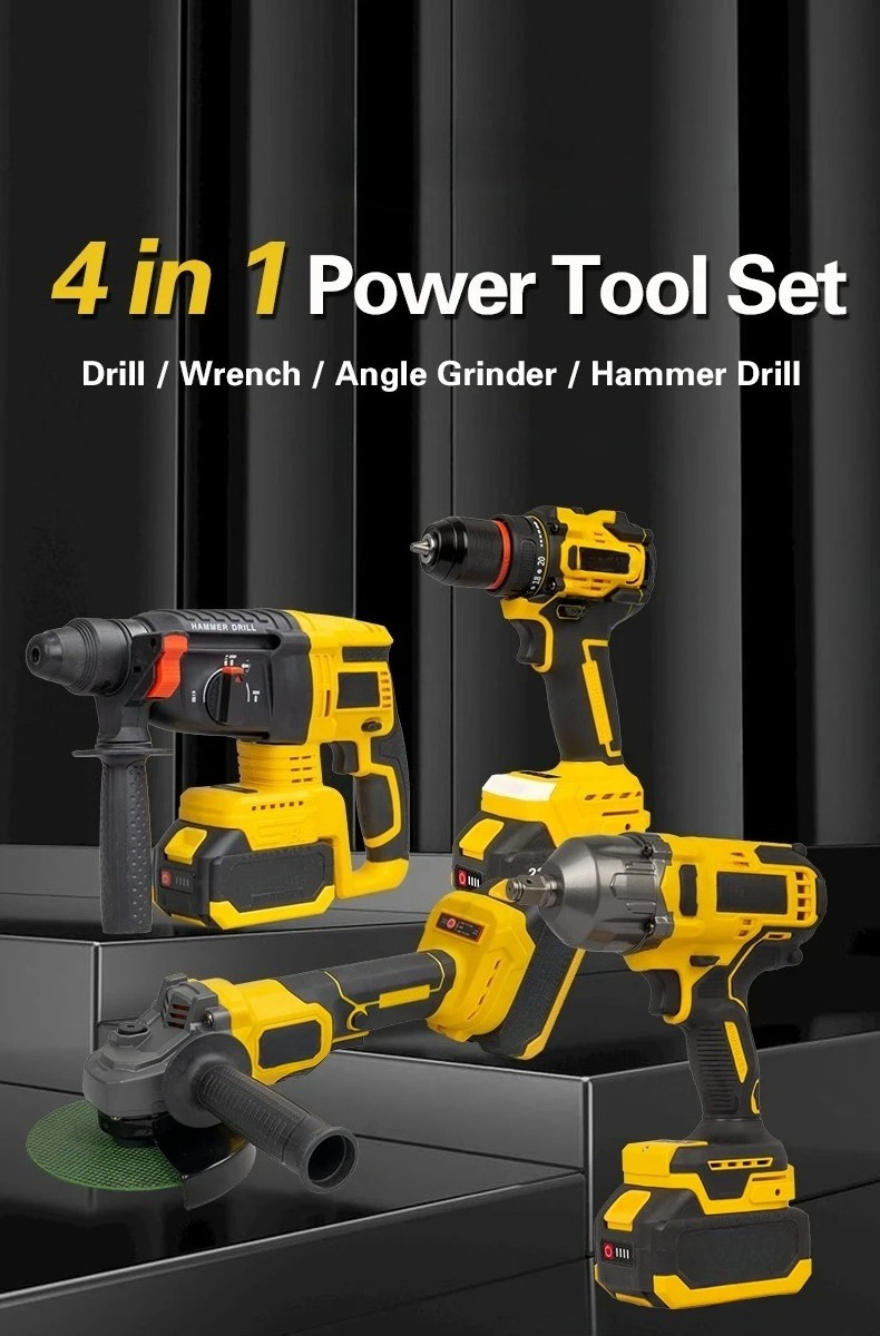 Set di utensili elettrici prof - Combo Power Tools recensione e prezzo