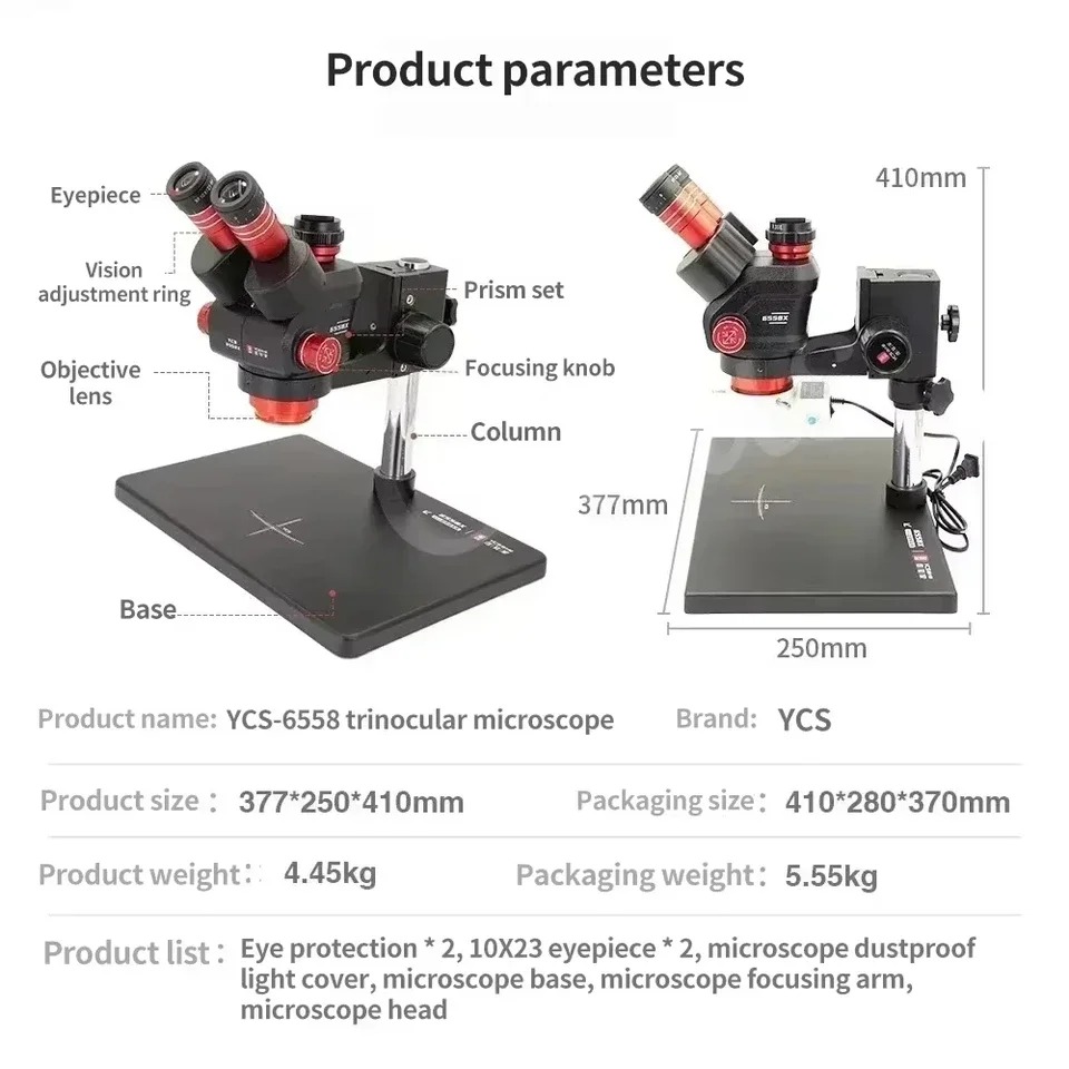 Microscopio Trinoculare YCS 65 - Power Tools Zoom recensione e prezzo