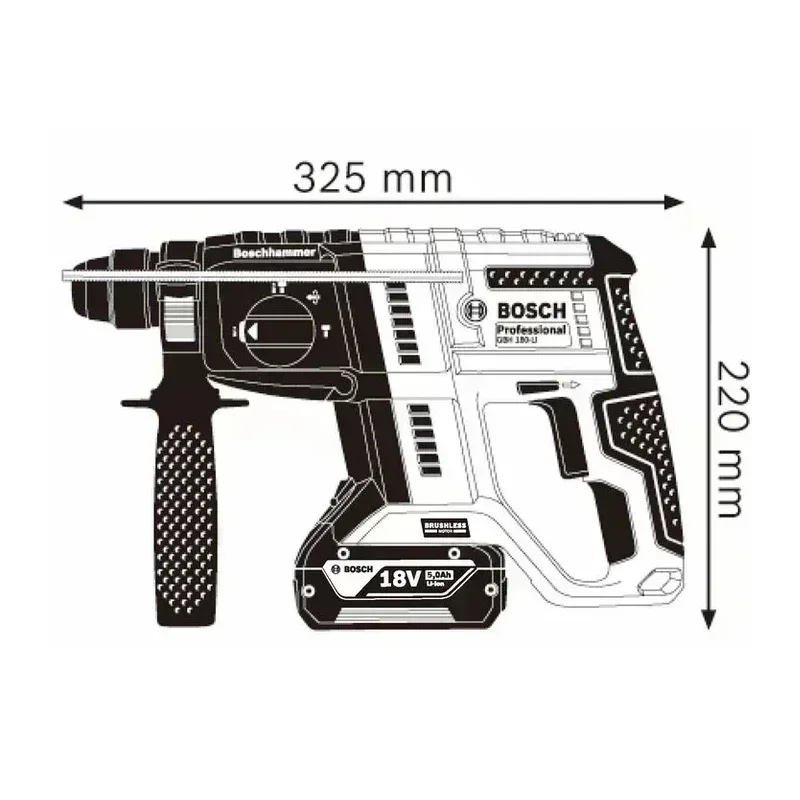 BOSCH GBH 180-LI Martello Perf - Power Tools Cordless recensione e prezzo