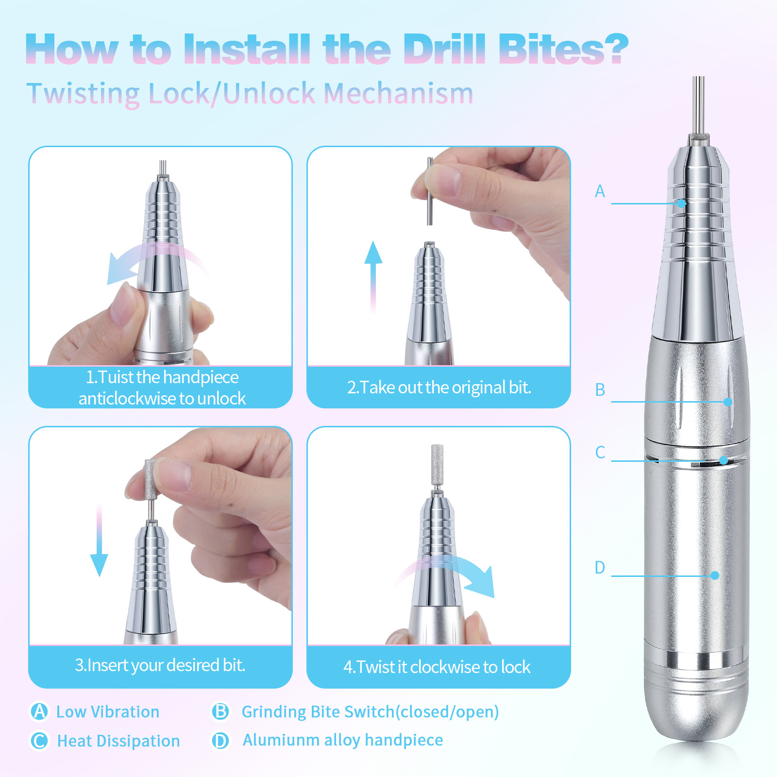 Trapano per Manicure Elettrico - Power Tools Online recensione e prezzo